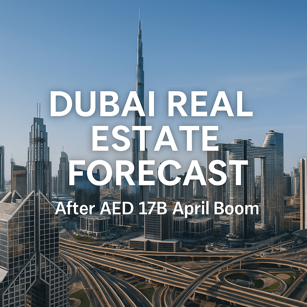 Dubai Real Estate Forecast After AED 17B April