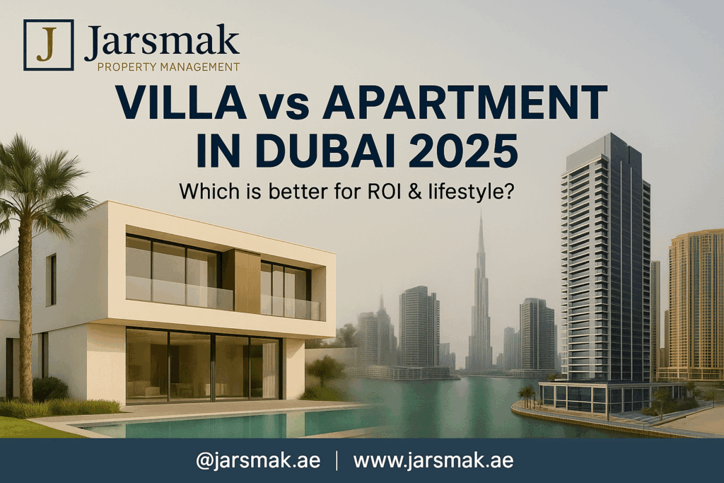 Villa vs Apartment in Dubai 2025