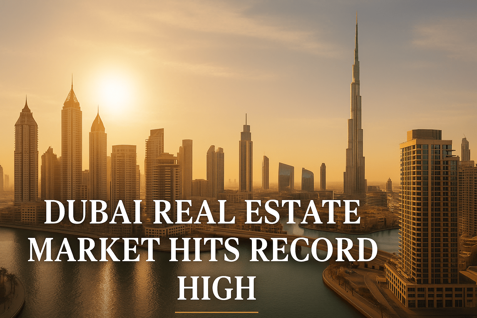 Dubai Property Sales Hit AED 50.2B in Q2 - Jarsmak Dubai Property ...