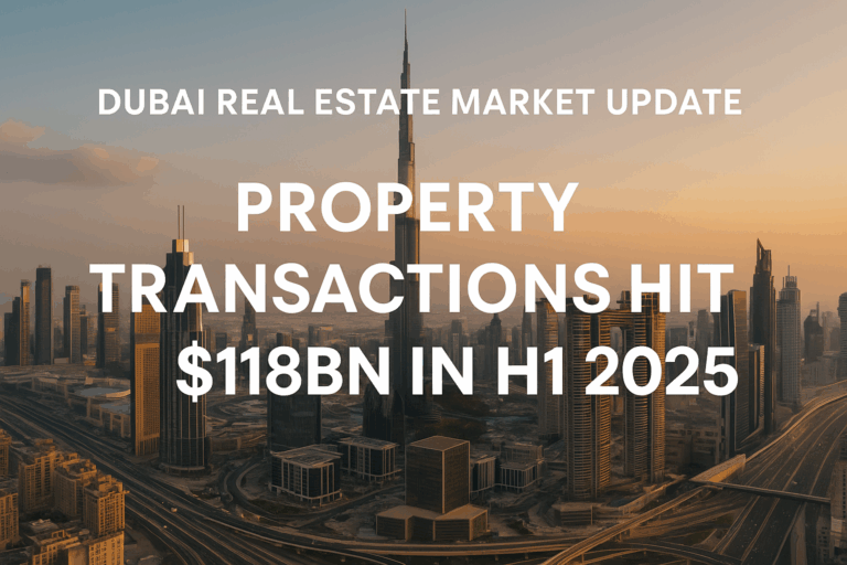 Dubai Real Estate Growth 2025 Hits $118B - Jarsmak Dubai Property ...