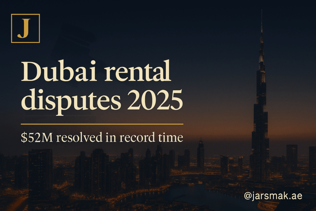 Dubai rental disputes 2025: Record Q2 Wins