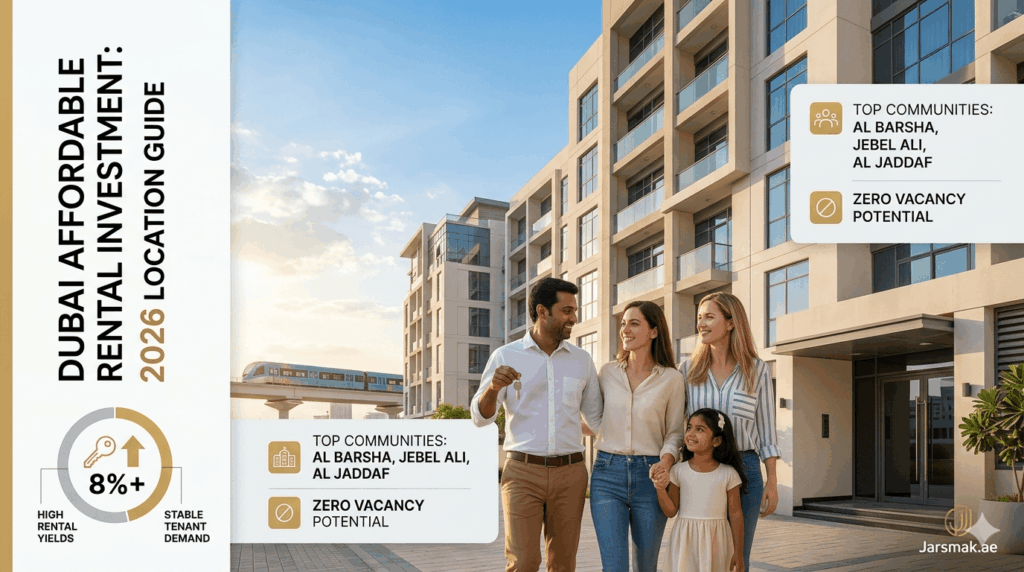 Dubai affordable rental property investment⁠